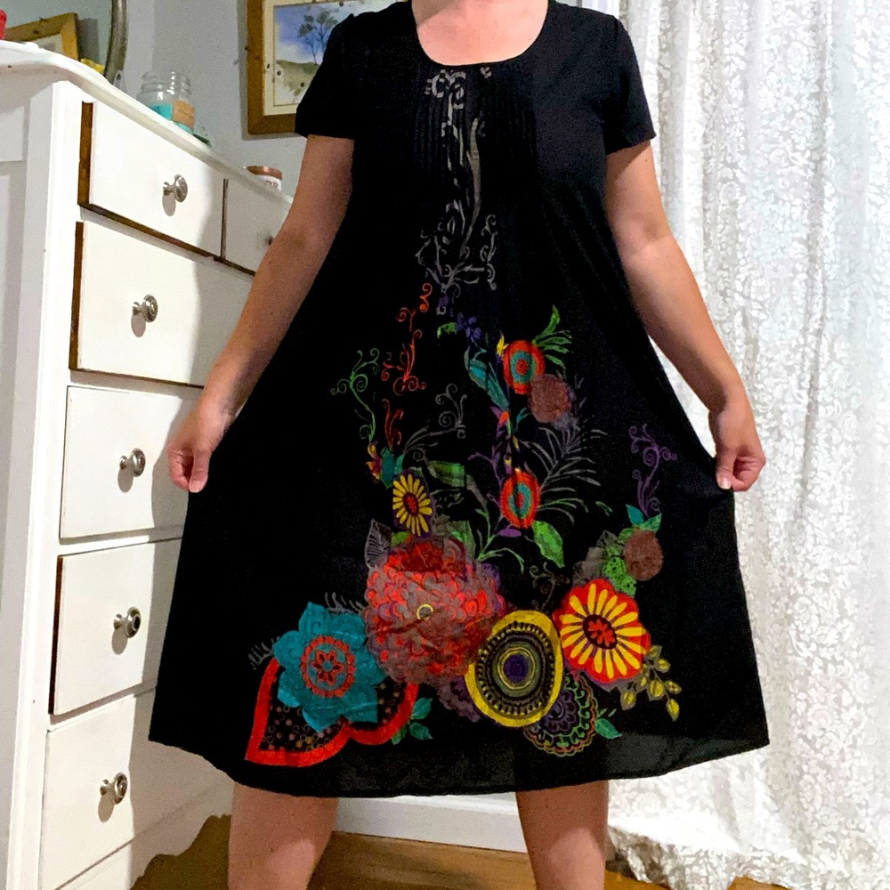 Paragon dress, multi color